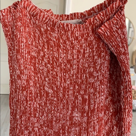 Smocked flare jumpsuit - Picture 3 of 4